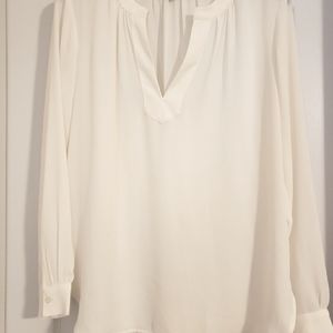 Womens LOFT sheer oversized blouse never worn